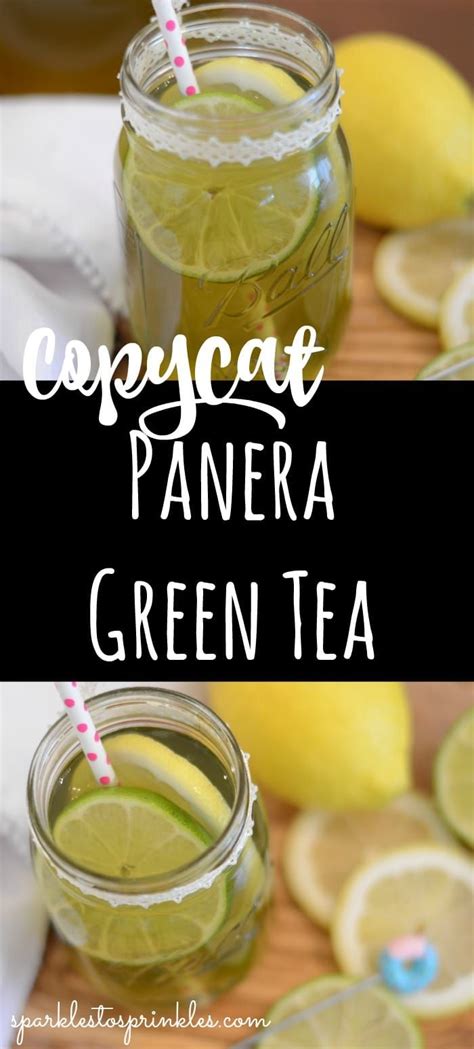 green panerai|copycat panera green tea recipe.